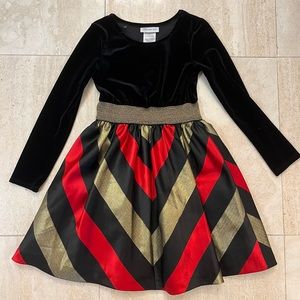 Girls holiday party dress. Bonnie Jean size 8